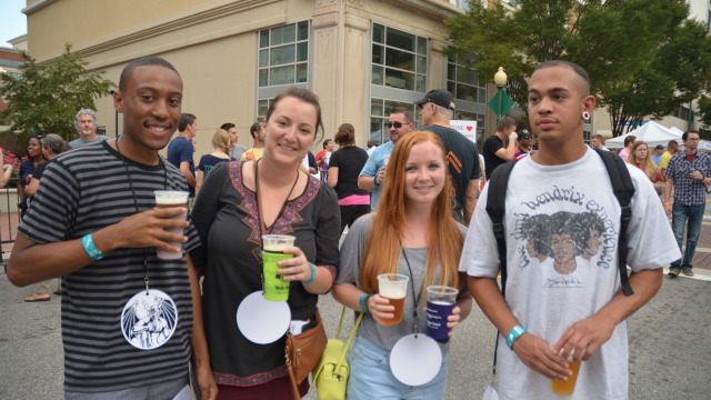 Hundreds of people gathered in downtown Norfolk on Friday, Sept 5 to rally in support of bringing Stone to the port city. 