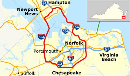 A United Hampton Roads Would be the 5th Largest City in America