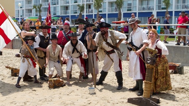 Web Festival Pirate Party at the Beach