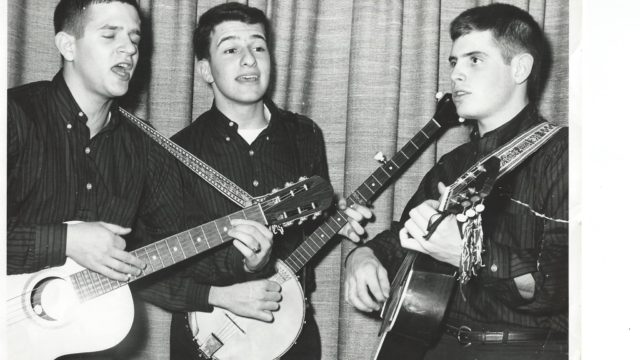 Bob Zentz (banjo) as a member of 1The Minutemen (1963) @ William & Mary