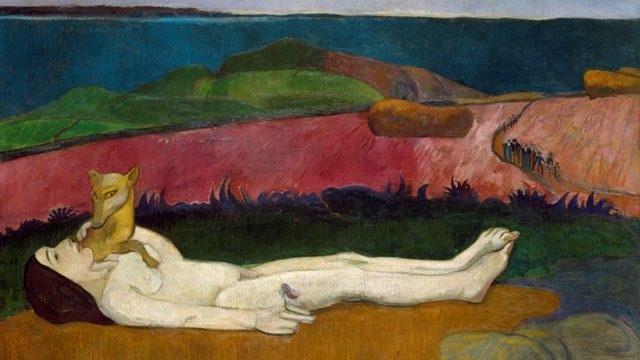 Paul Gauguin (French, 1848–1903) The Loss of Virginity, 1890–91 Oil on canvas Gift of Walter P. Chrysler, Jr.