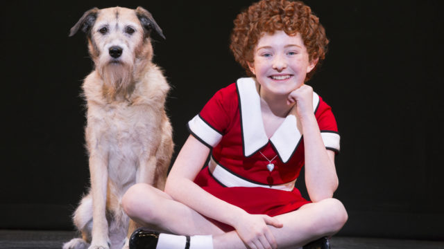The sun will come out for fans of “Annie” November 18-19 at Chrysler Hall Photo by Joan Marcus 