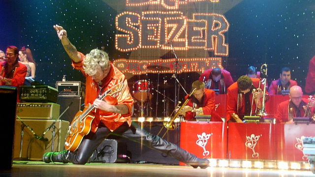 (Brian Setzer's lively Christmas show will include a rockabilly set this year)