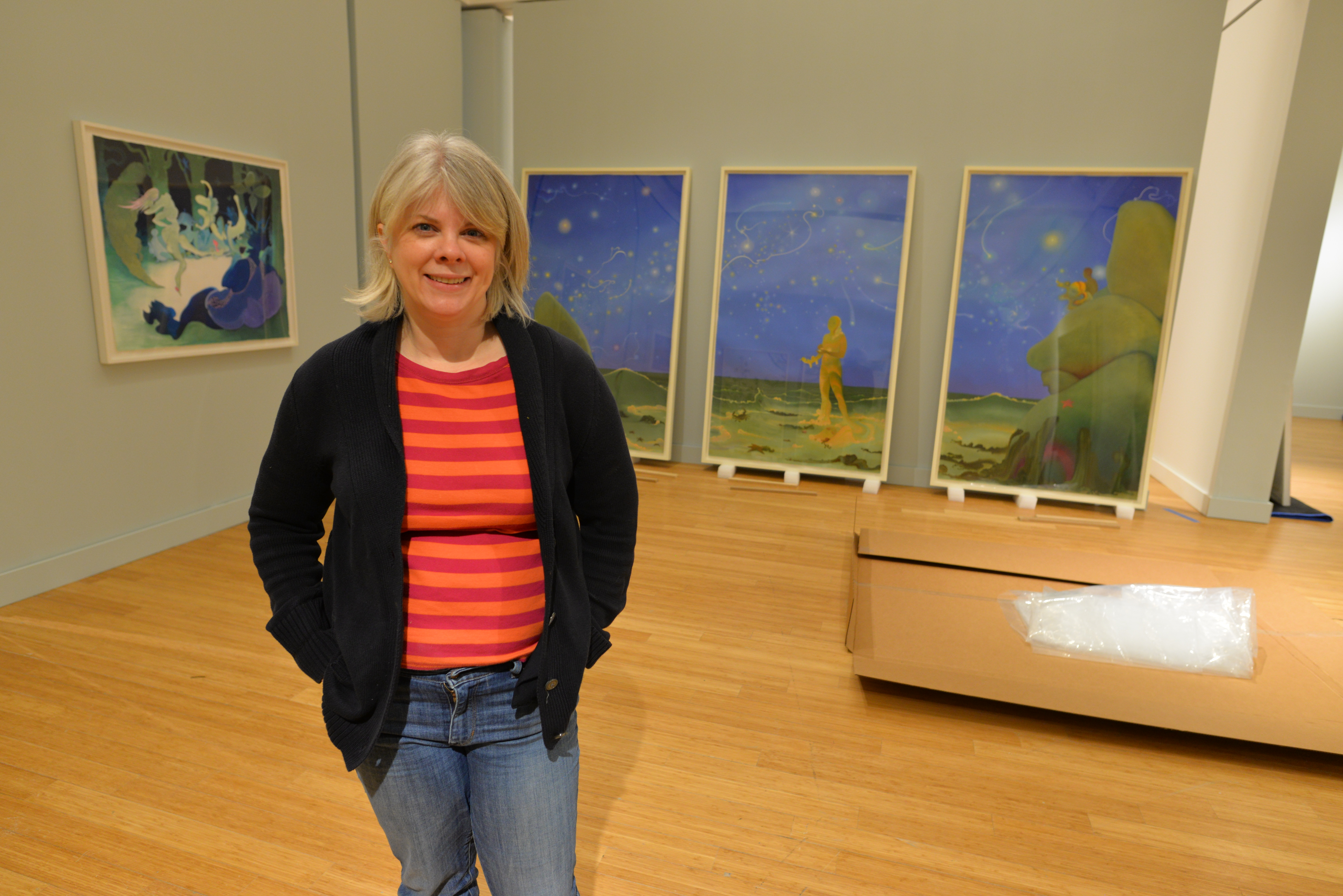 Essenhigh’s Whimsical World Comes in MOCA