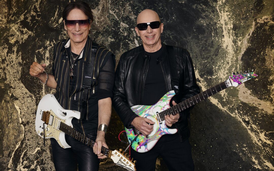 Vai and Satriani Tagteam Guitar Wizardry